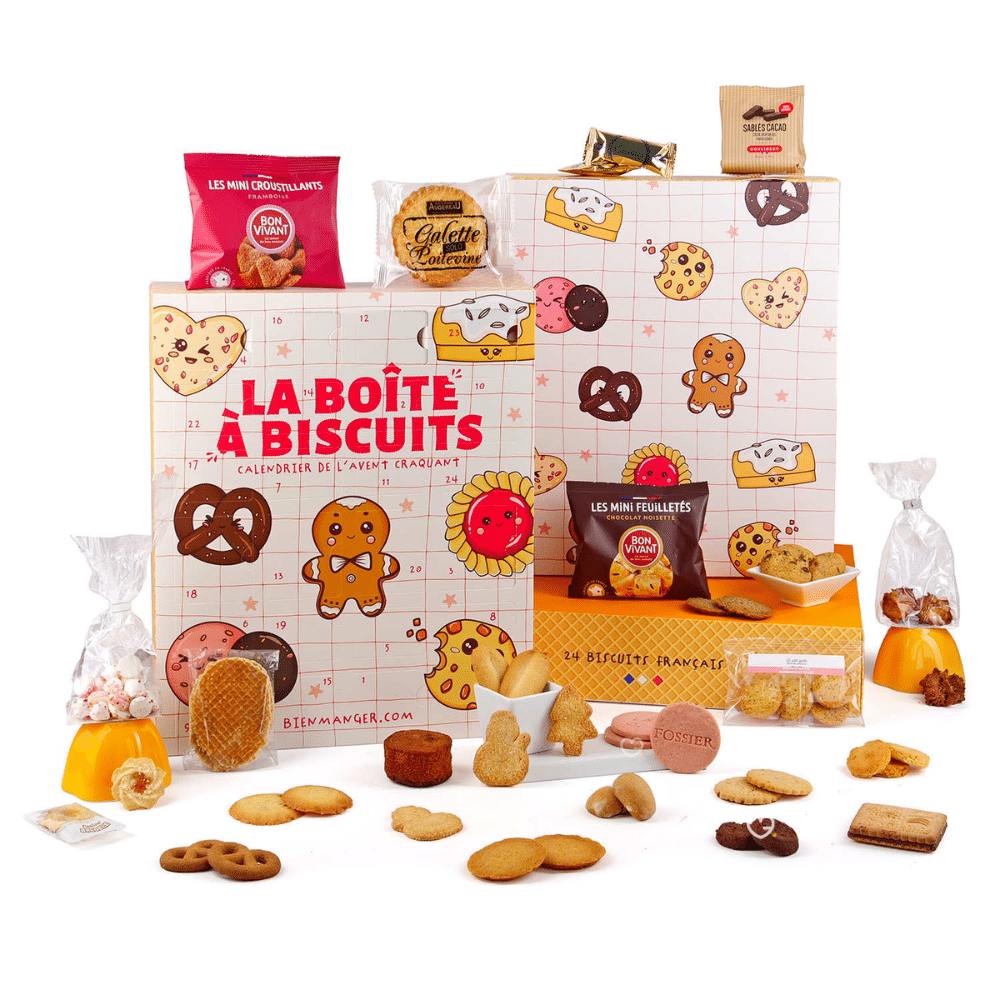 Calendrier de l'Avent Biscuits Français
