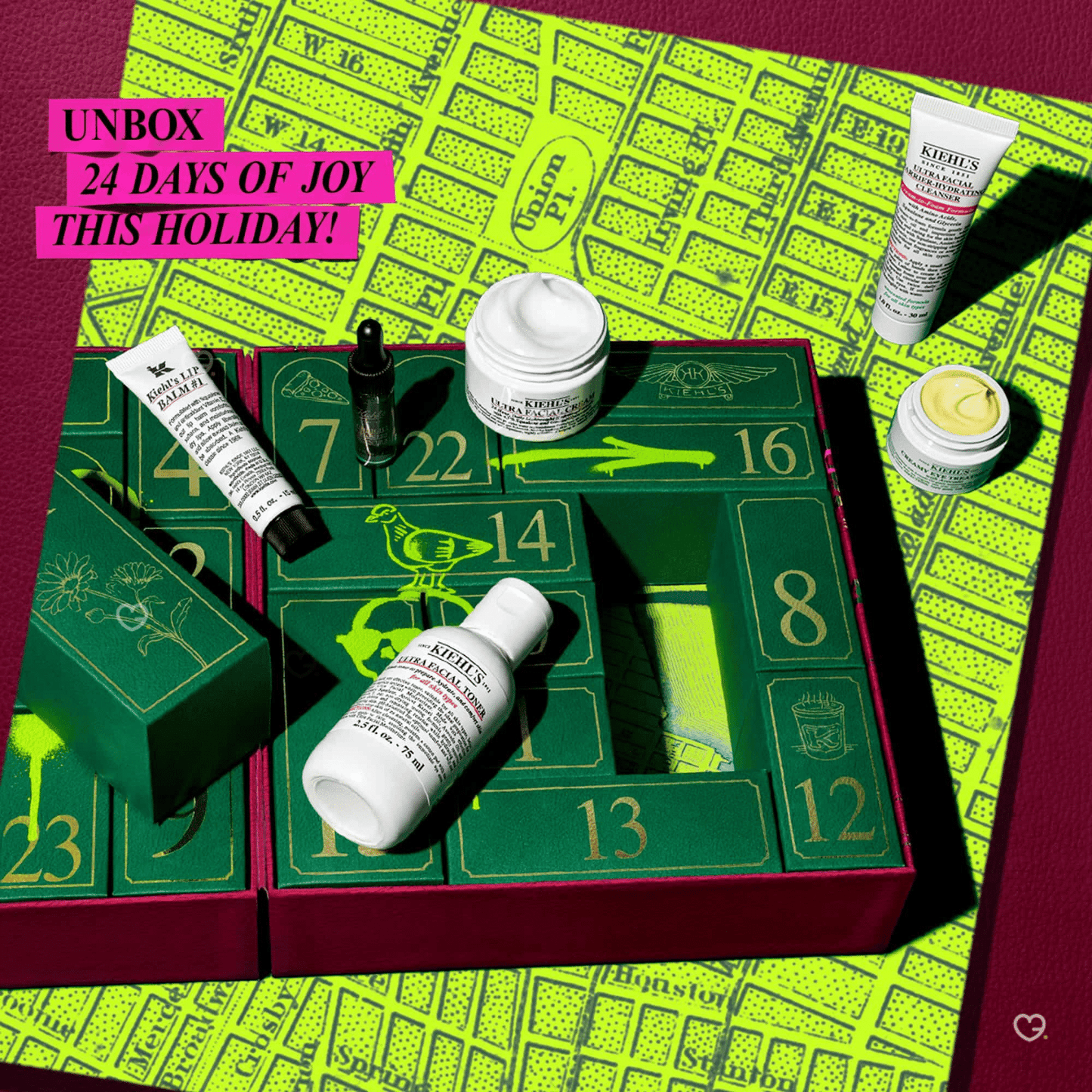 Calendrier de l'Avent Kiehl’s