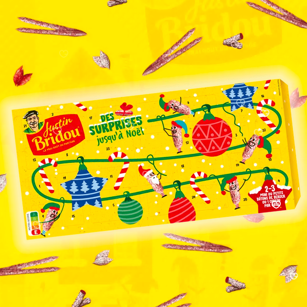 Calendrier de l'Avent Justin Bridou