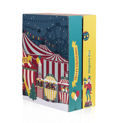 Calendrier de l'Avent Degusta Box 2025 coffret gourmadn avec 24 surprises à deguster seul, en couple ou en famille