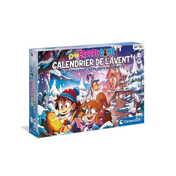 Calendrier de l'Avent Escape Game 2024 Jeu enigme enfant