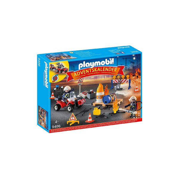 Calendrier de l'Aven playmobil 2022 Pompier