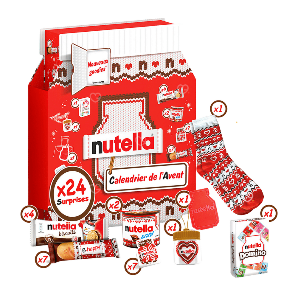 Calendrier de l'Avent Nutella
