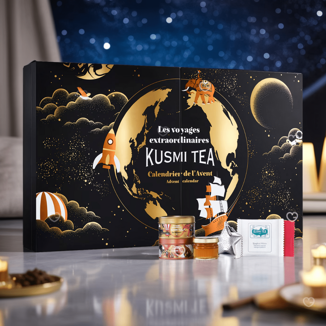 Calendrier de l'Avent Kusmi Tea