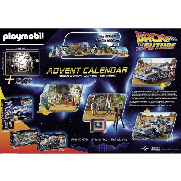 Calendrier de l'Avent Playmobil – Retour vers le futur Western 70576