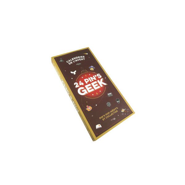 Calendrier de l'avent Pin's Geek 2021