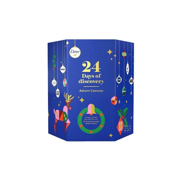 Calendrier de l'Avent beauté Dove & Axe 2022