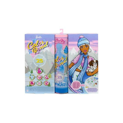 calendrier de l'Avent jouet barbie Color Reveal 2022