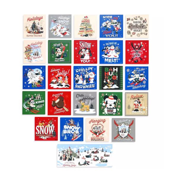 Calendrier de l'Avent Disney Puzzles