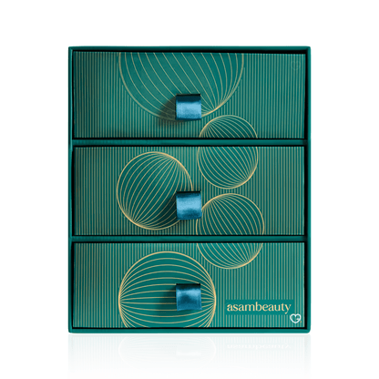 Calendrier de l’Avent AsamBeauty 2025 version premium avec 24 soins visage, corps et maquillage en taille originale, coffret beauté pour femme