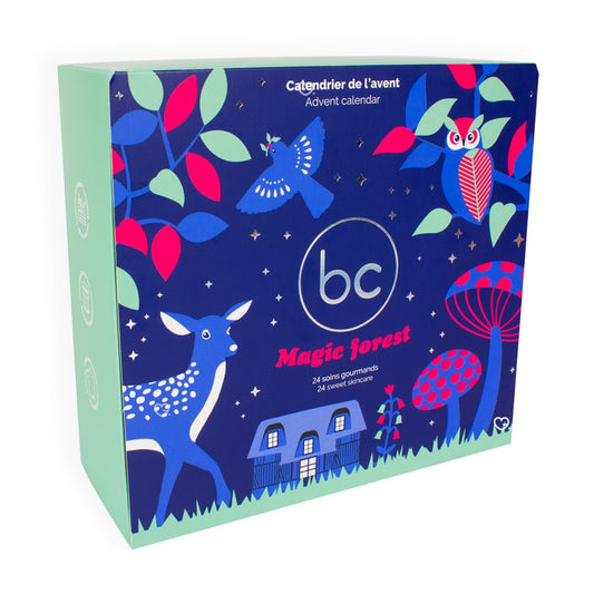 coffret beauté Calendrier de l'Avent Blancrème 2024 - produits soins corps, douche et soins visage parfumé