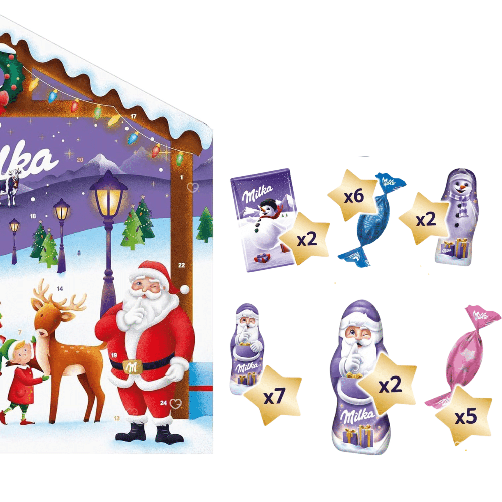 Calendrier de l'Avent Milka – Magic Mix