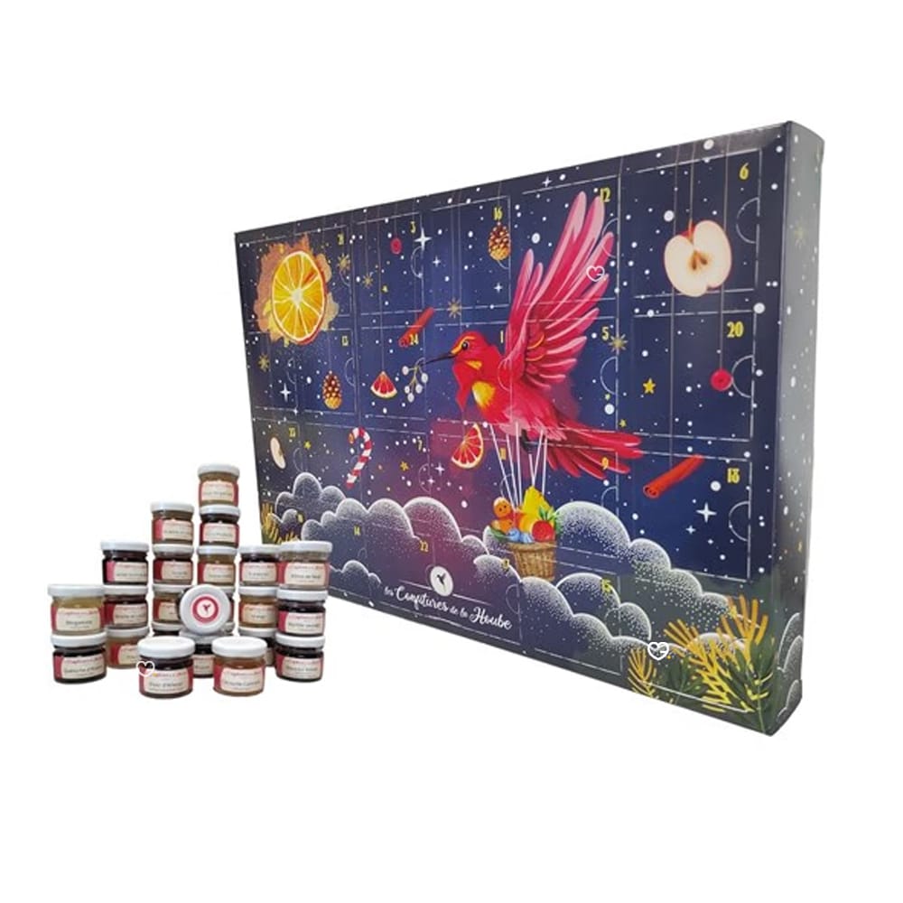 Calendrier de l'Avent Les confitures de la Hoube
