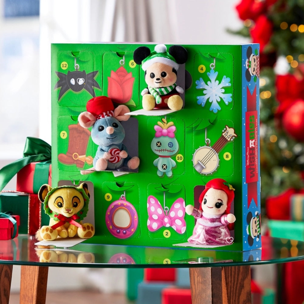 Calendrier de l'Avent Disney Peluches Parks Wishables