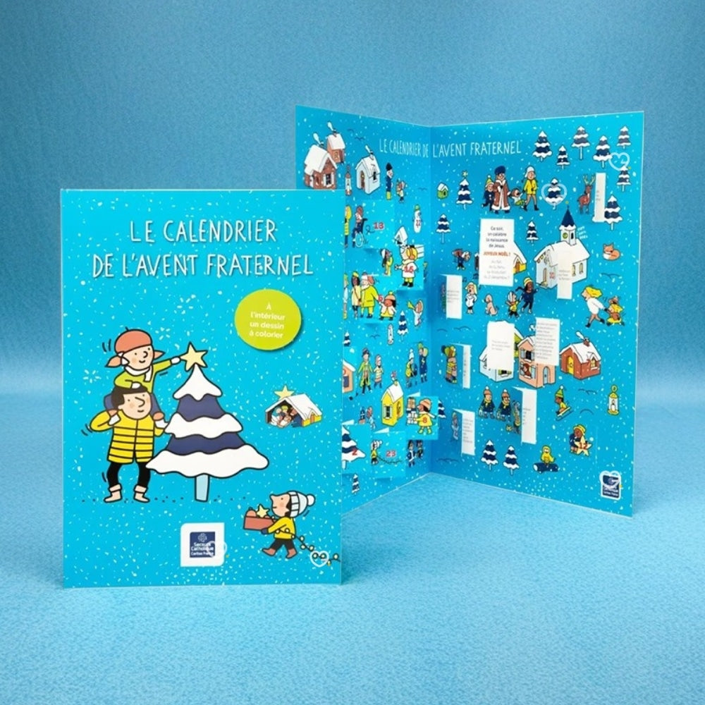 Calendrier de l'Avent Secours catholique