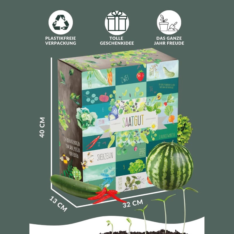 Calendrier de l'Avent Graines de Jardinier