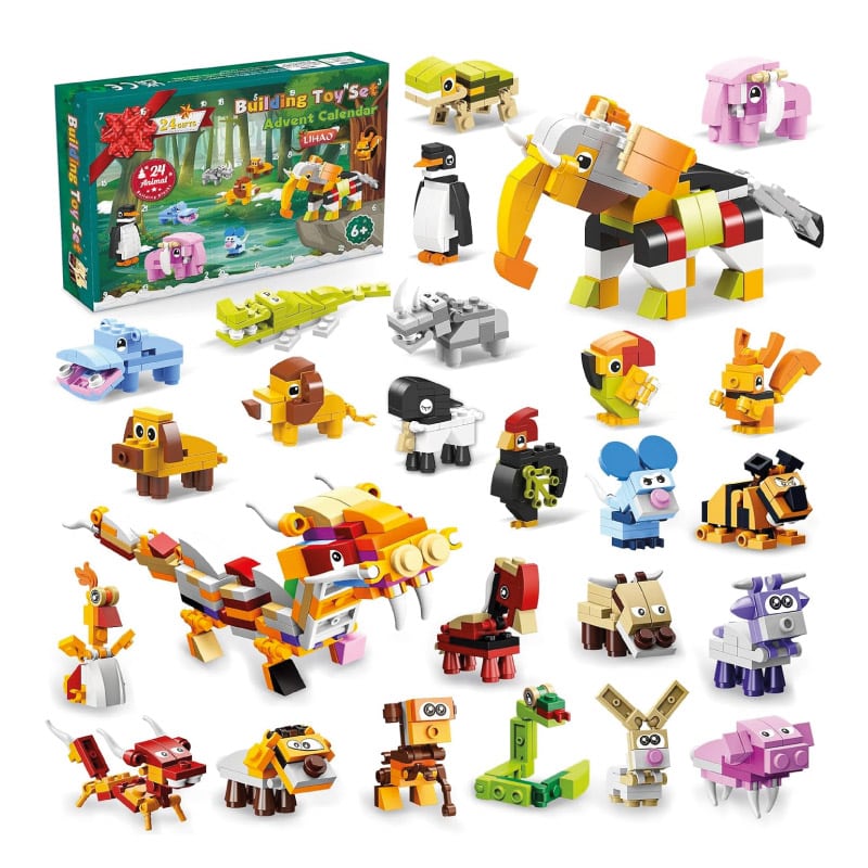 Calendrier de l'Avent Blocks Animal Adventure