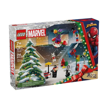 Calendrier de l'avent Lego Marvel 2024 sur le theme Spiderman (76293) avec 24 jours pour enfants figurines et accessoires