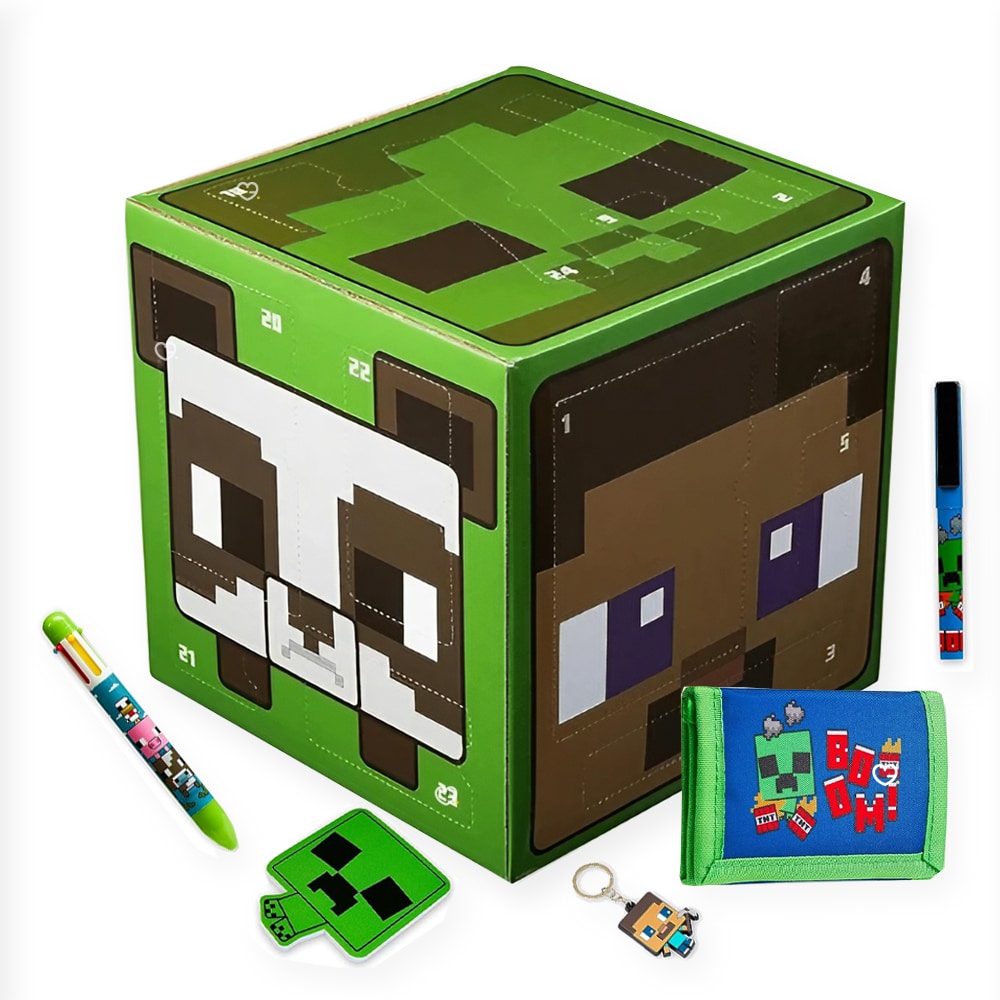 Calendrier de l'Avent Minecraft Cube