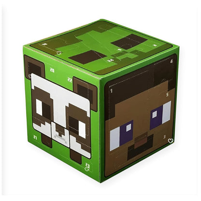 Calendrier de l'Avent Minecraft 2024 contenant 24 accessoires et goodies pour enfant geek