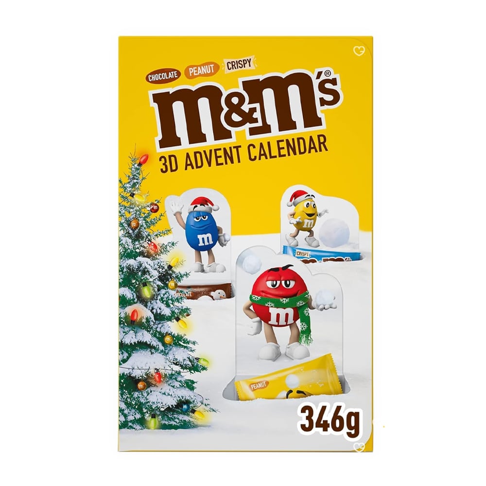 Calendrier de l'avent chocolat m&m's