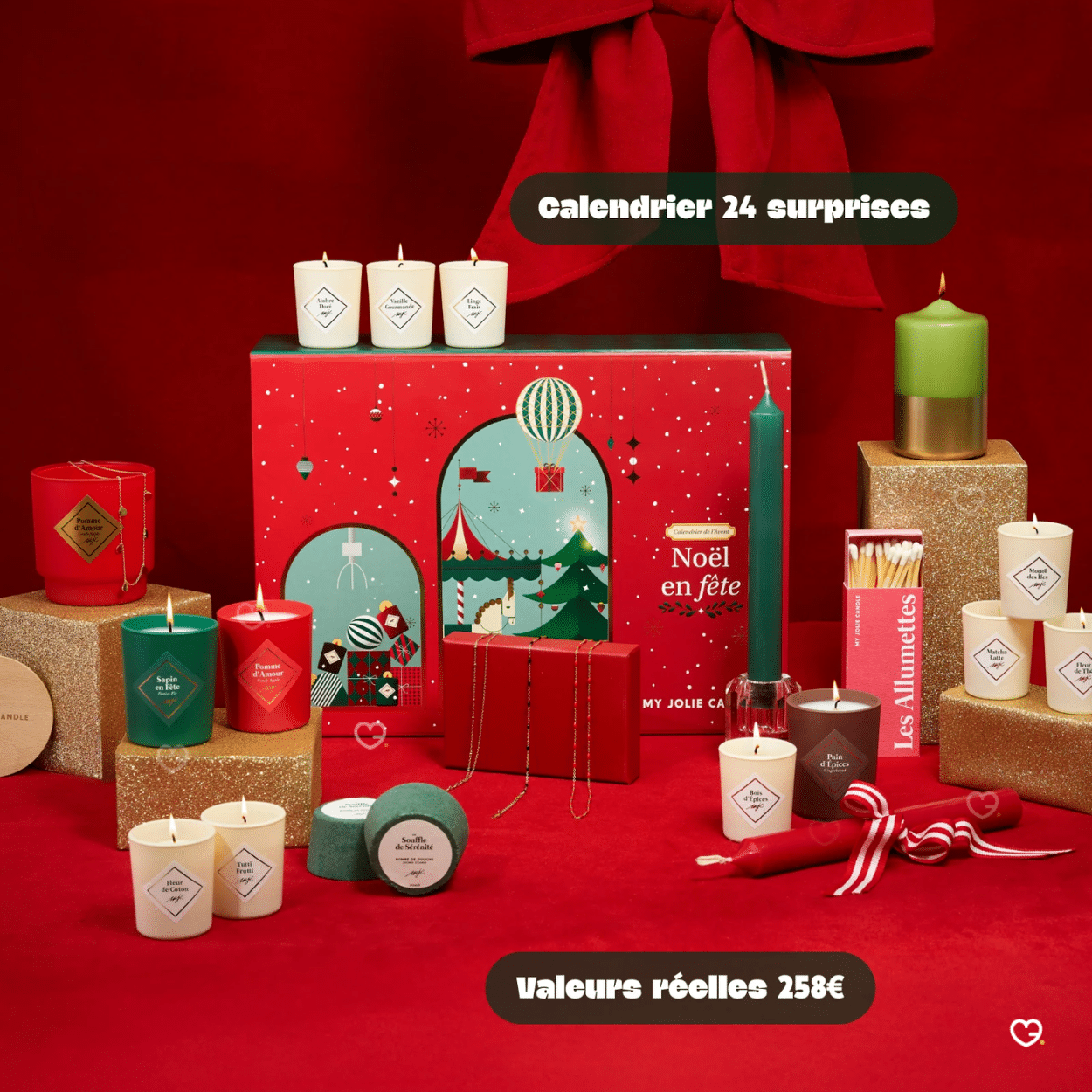 Calendrier de l'Avent My Jolie Candle