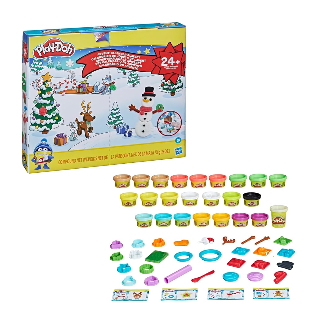 Calendrier de l'Avent Play-Doh – 24 Pots