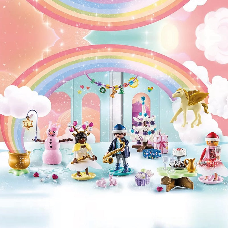 Calendrier de l'Avent Playmobil – Arc-en-Ciel (71348 )