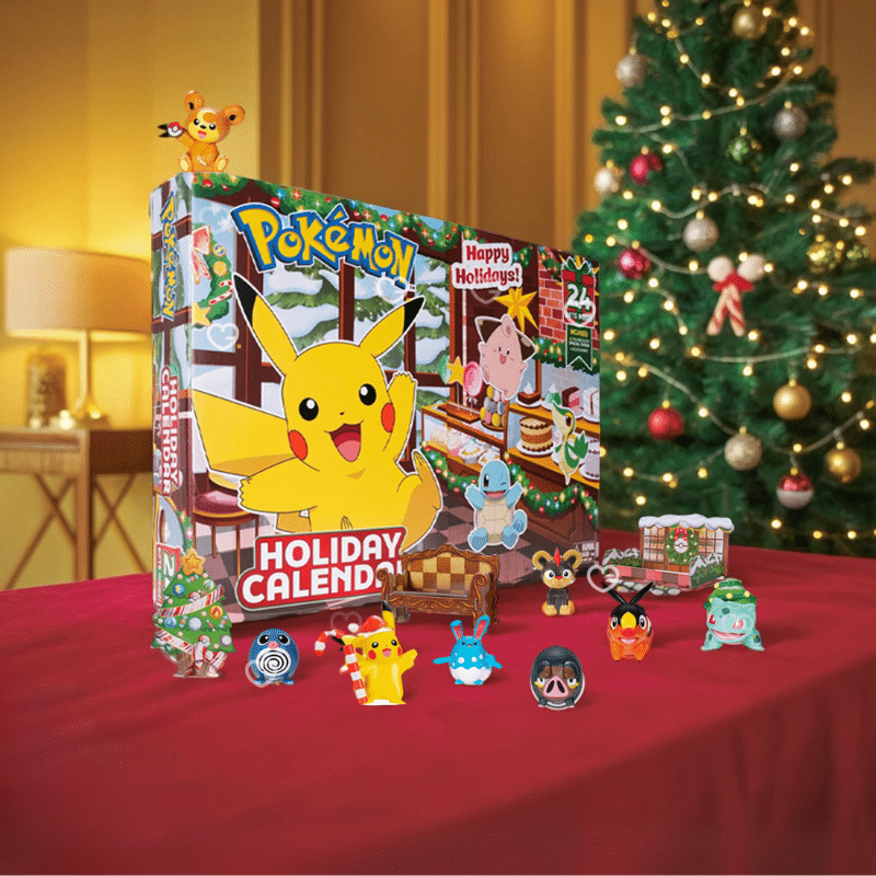 Calendrier de l'Avent Pokemon Happy Holidays
