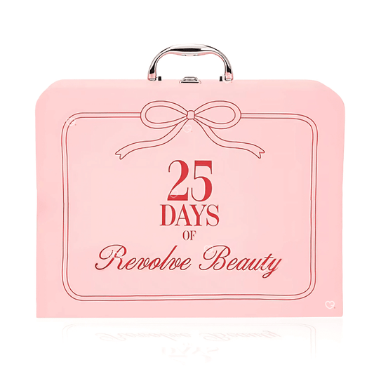 Calendrier de l’Avent Revolve 2025 en édition limitée avec 25 soins visage, corps, maquillage, cheveux et accessoires pour femme