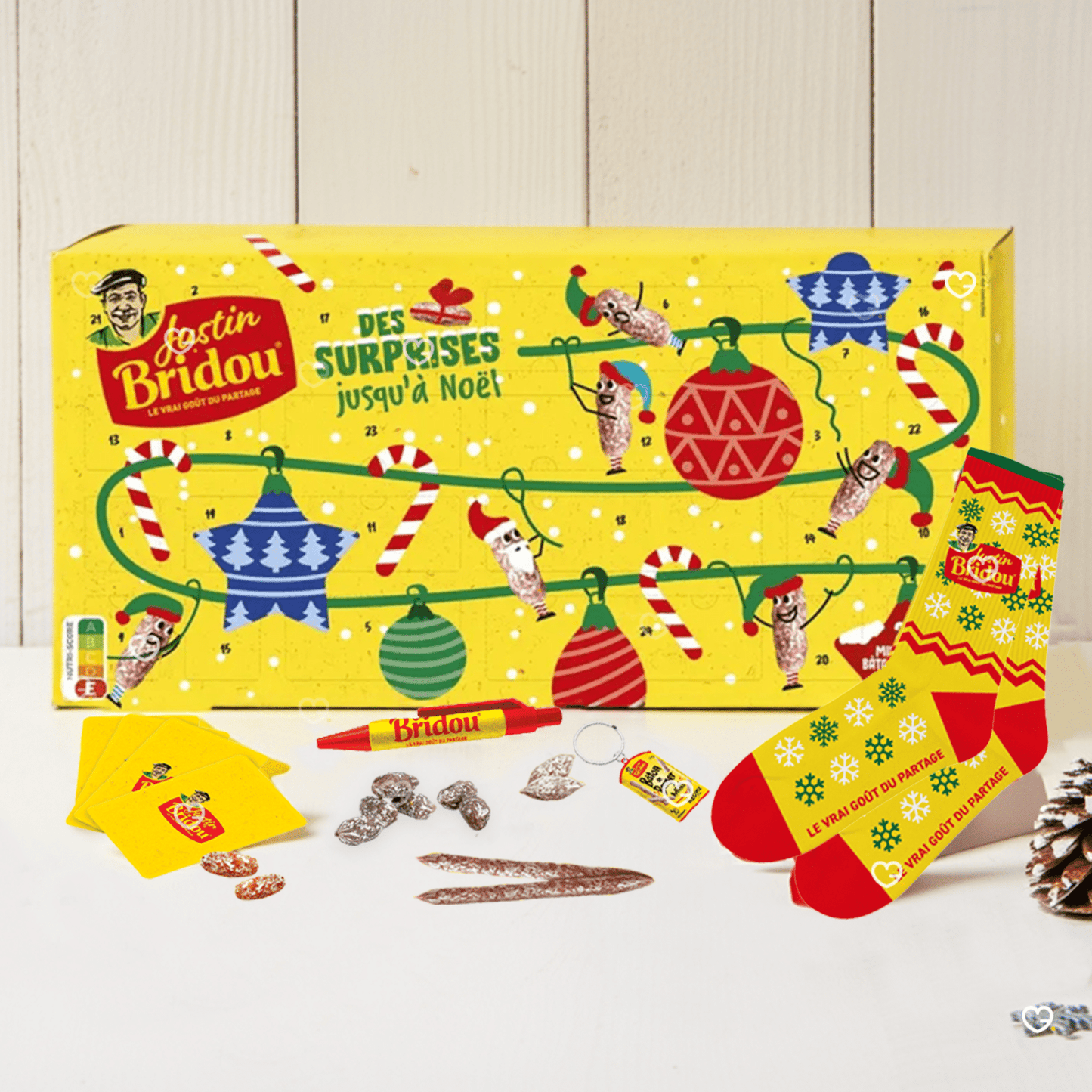 Calendrier de l'Avent Justin Bridou