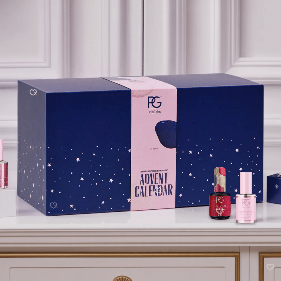 Calendrier de l'Avent Pink Gellac