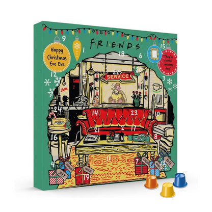 calendrier de l'avent cafe nespresso friends 2023 capsule café aromatisé