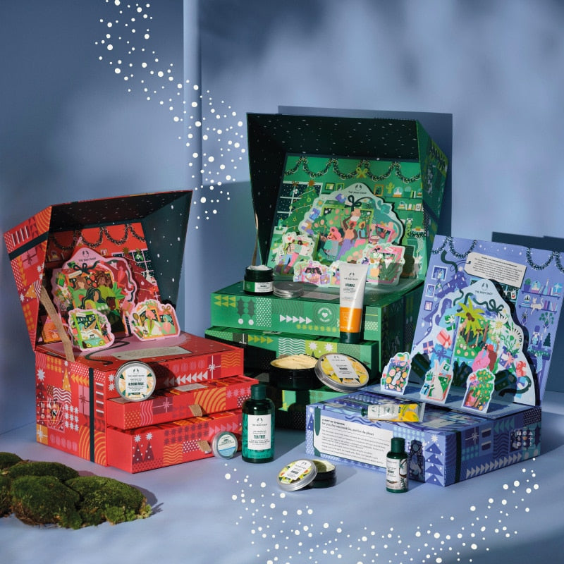 Calendrier de l'Avent The Body Shop Découverte