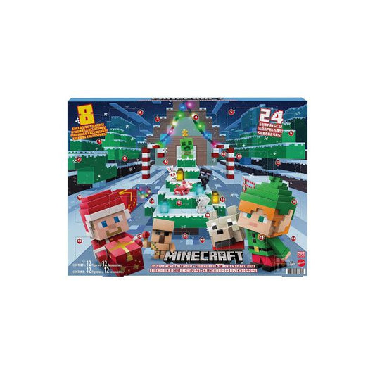 Calendrier de l'avent jouet 2021 Minecraft