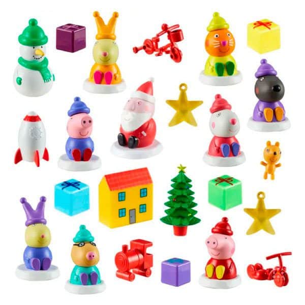 Calendrier de l'Avent Peppa Pig Multicolore (07136)